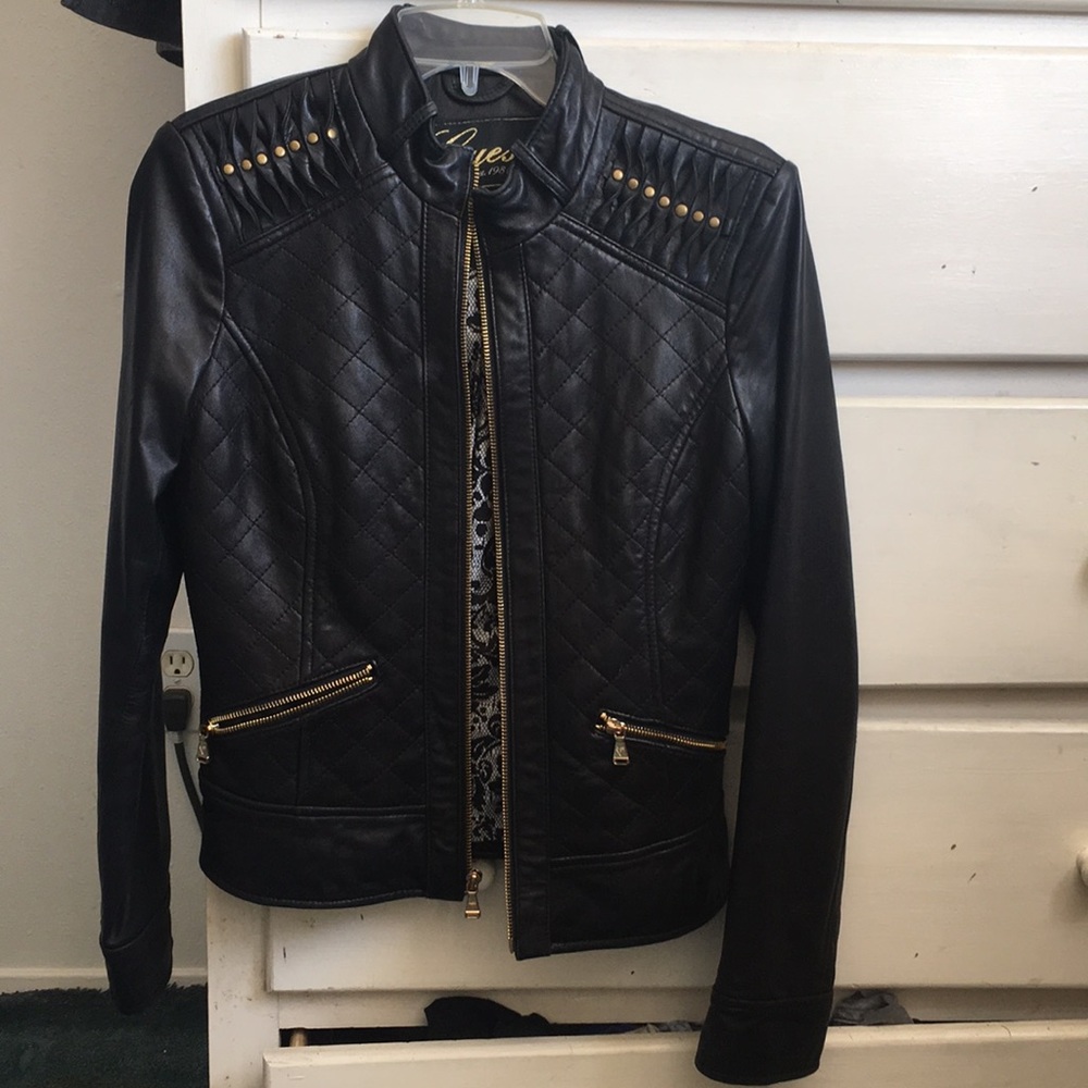 Guess Leather Jacket
